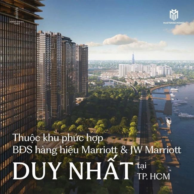 CHÍNH THỨC NHẬN BOOKING căn hộ thông minh Grand Marina Saigon Tòa Lake