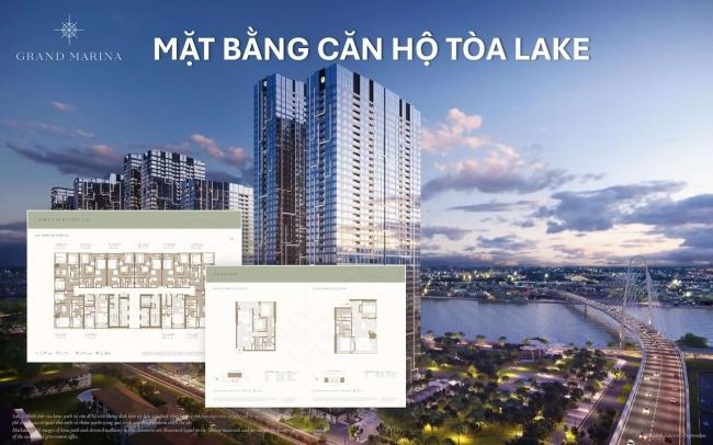 Mặt bằng căn hộ tòa Lake Grand Marina Saigon Quận 1 | Full layout chi tiết