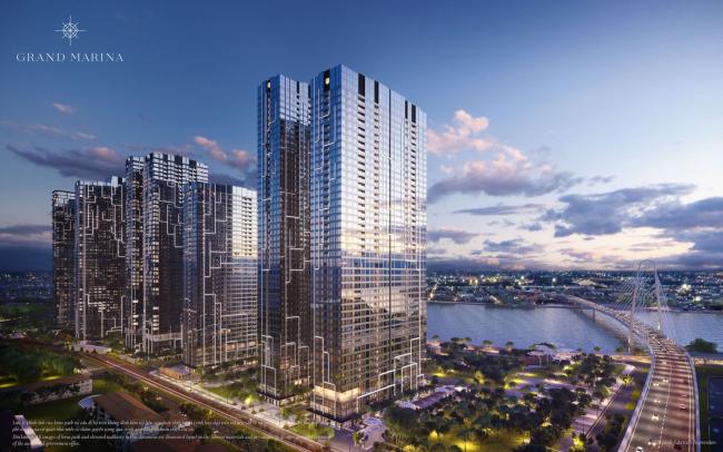Mặt bằng thiết kế căn hộ tại Grand Marina Saigon