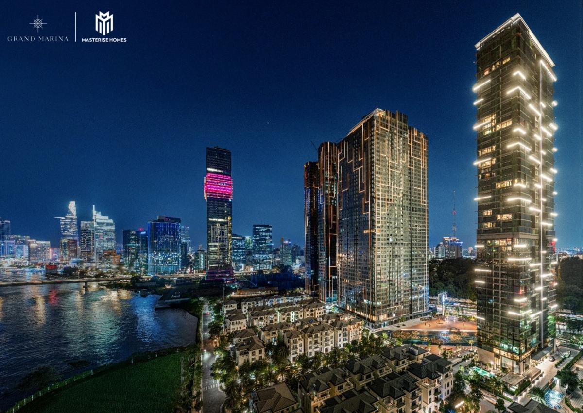 Mặt bằng thiết kế căn hộ tại Grand Marina Saigon - Full layout
