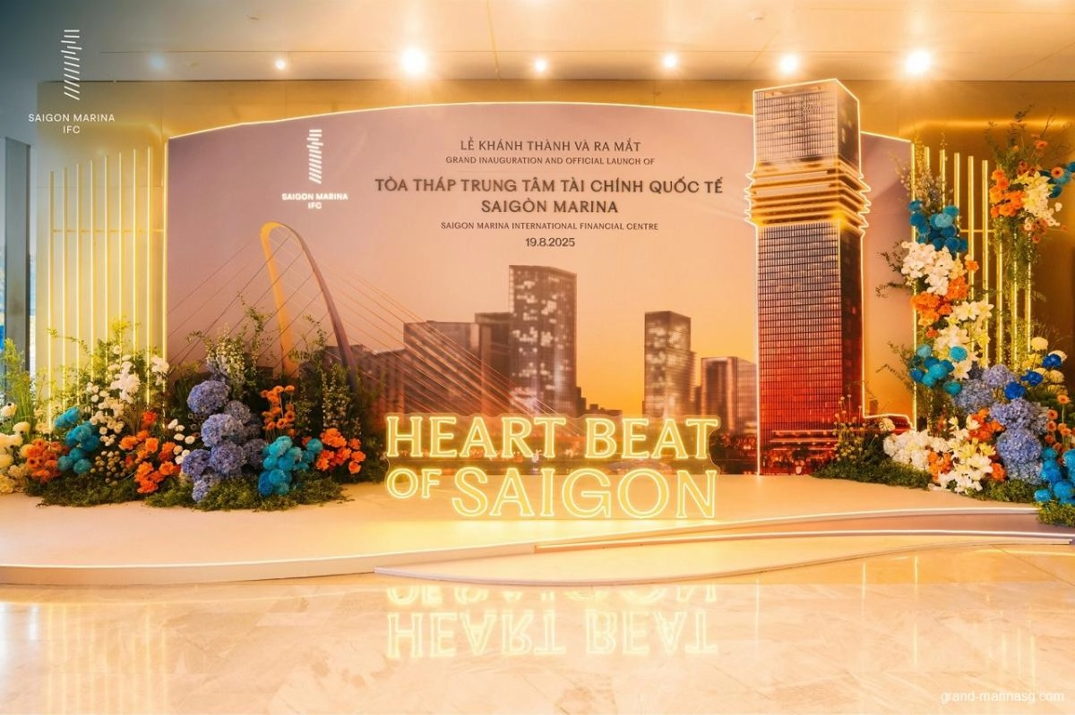 19/8 Khánh thành Tòa tháp Tài chính Quốc tế Sài Gòn Marina IFC