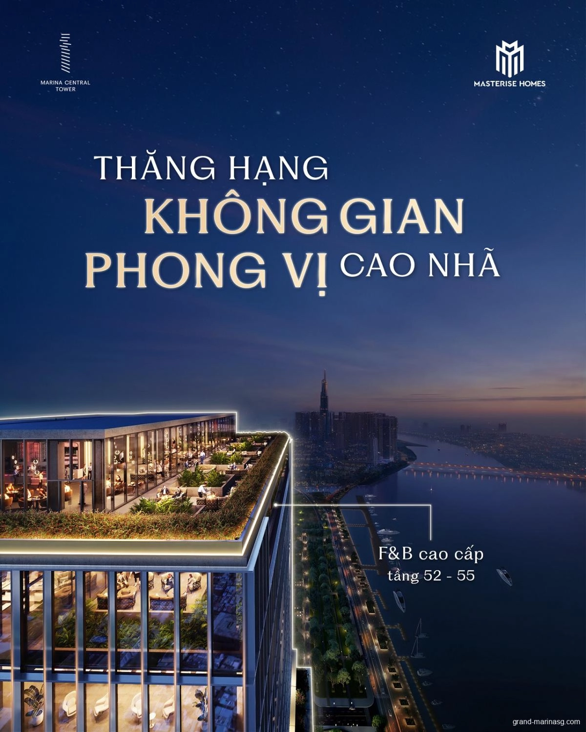Tòa nhà văn phòng hạng A tại Quận 1 - Marina Central Tower