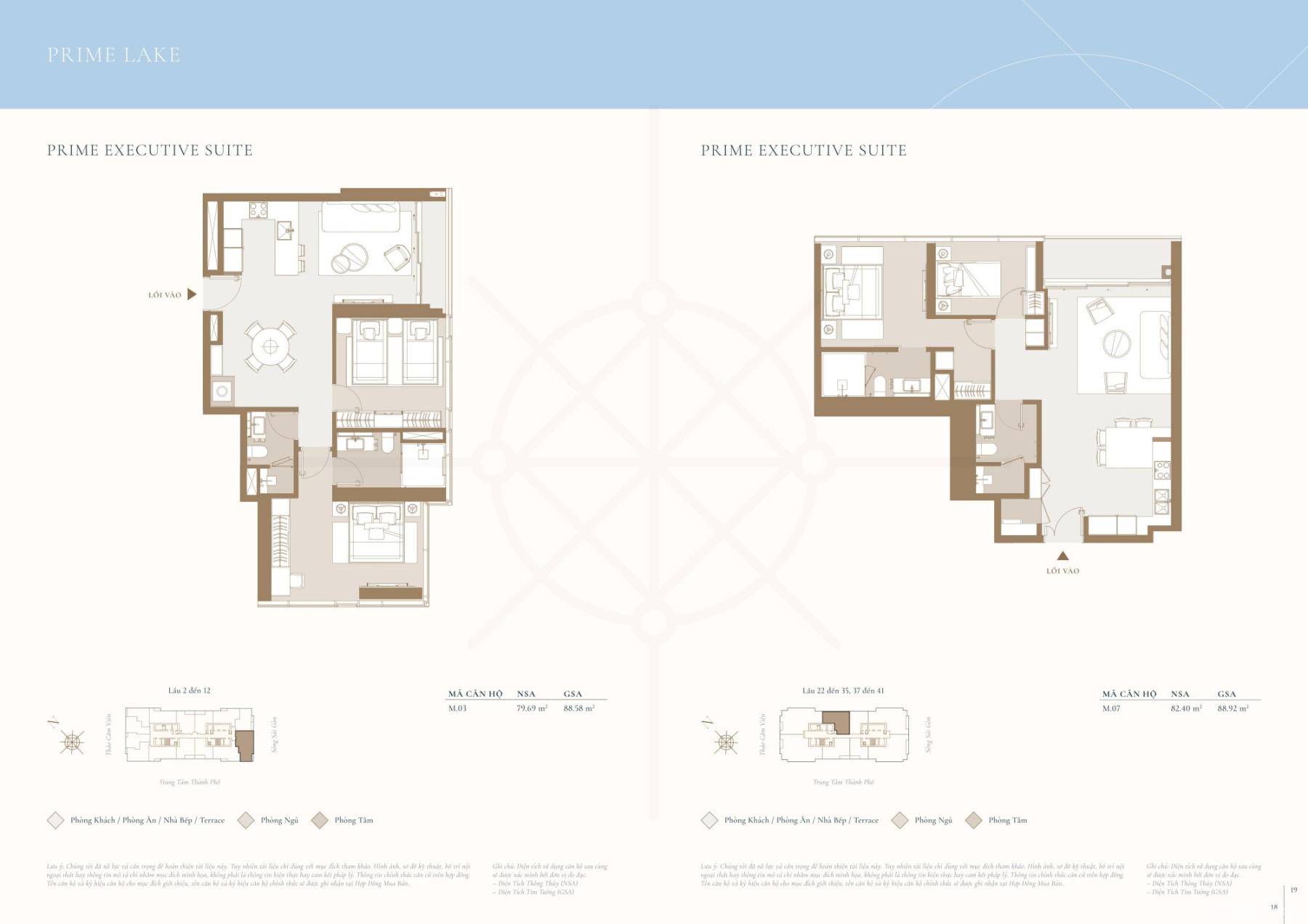 Mặt bằng Grand Marina Saigon Quận 1 | Full layout chi tiết