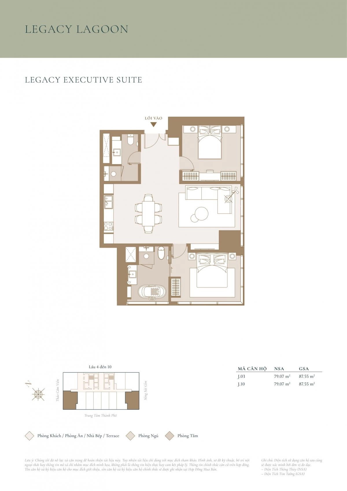 Mặt bằng căn hộ tòa LAGOON Grand Marina Saigon Quận 1 | Full layout chi tiết