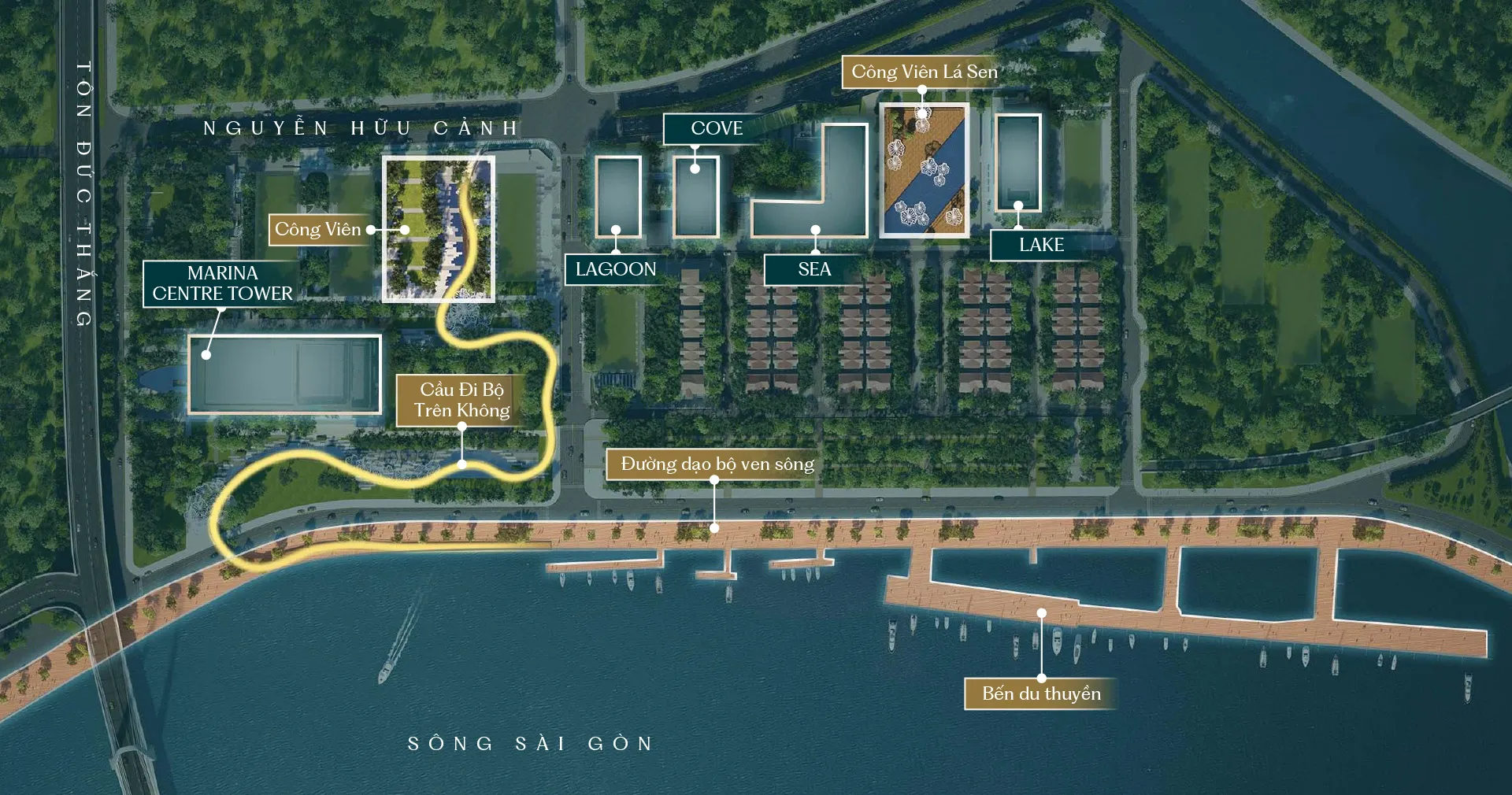 Mặt bằng tổng thể Grand Marina Saigon