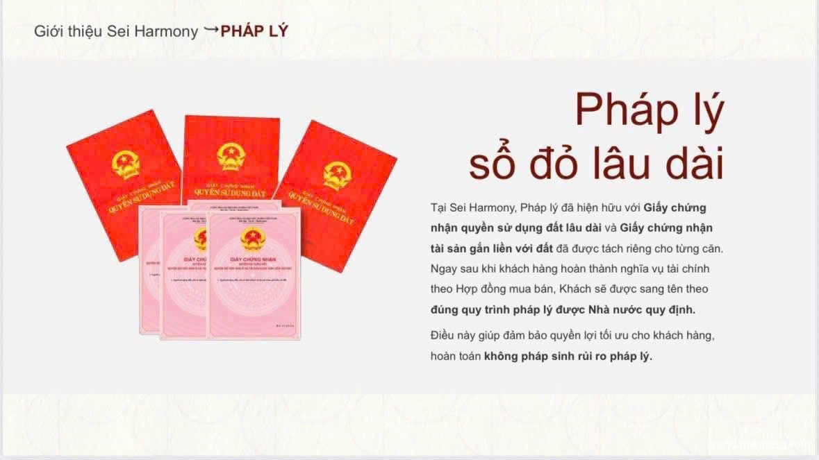 Nhà phố Sei Harmony Bình Tân | Giá bán, ưu đãi mới nhất 2025