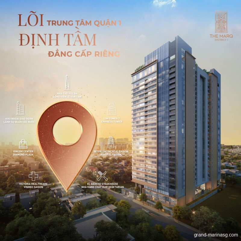 Đặc quyền dành cho cư dân Grand Marina Saigon