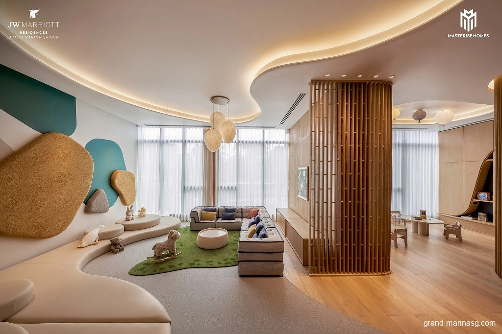 Khám phá tiện ích JW Kid's Club tòa Sea Grand Marina Saigon