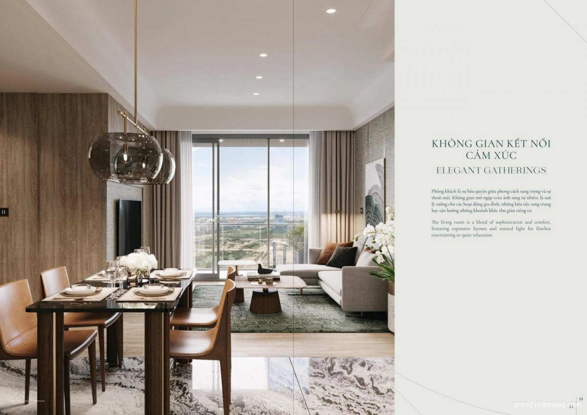 Mặt bằng căn hộ tòa Sea Grand Marina Saigon Quận 1 | Full layout chi tiết